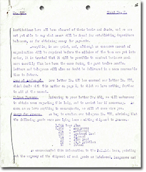 letter from C.J.R. Small